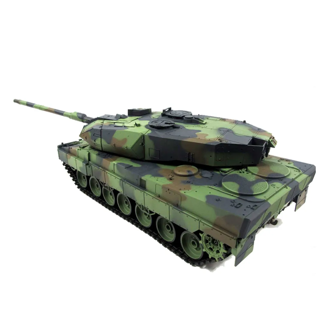 1:16 German Leopard 2A6 Main Battle Tank 2.4G Remote Control Model Military Tank With Sound Smoke Shooting Effect