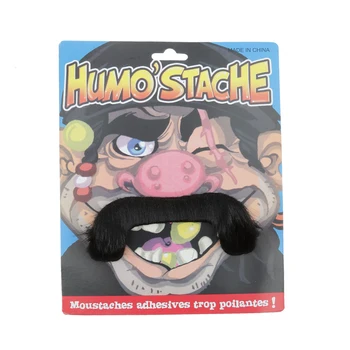 

Self Adhesive Fake Moustache Beard Costume Stylish Clown Fancy Dress Up