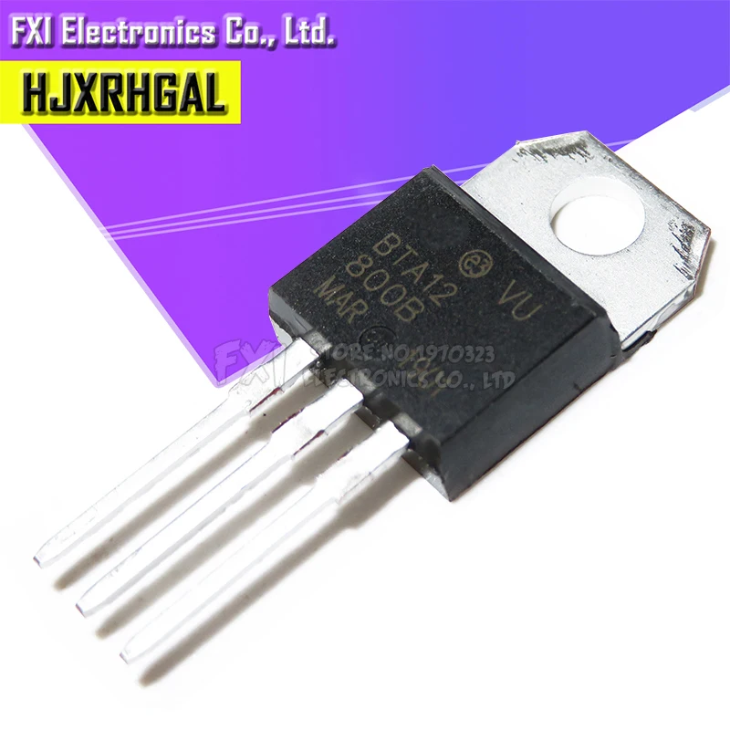 10 шт. BTA12-800B BTA12-800 BTA12 симисторов 12 ампер 800 Вольт-220 100% Новый оригинальный |