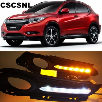 

CSCSNL 1 set For Honda HRV HR-V Vezel 2014 2015 2016 2017 2018 Turn Signal style relay 12V Car LED DRL Daytime Running Lights