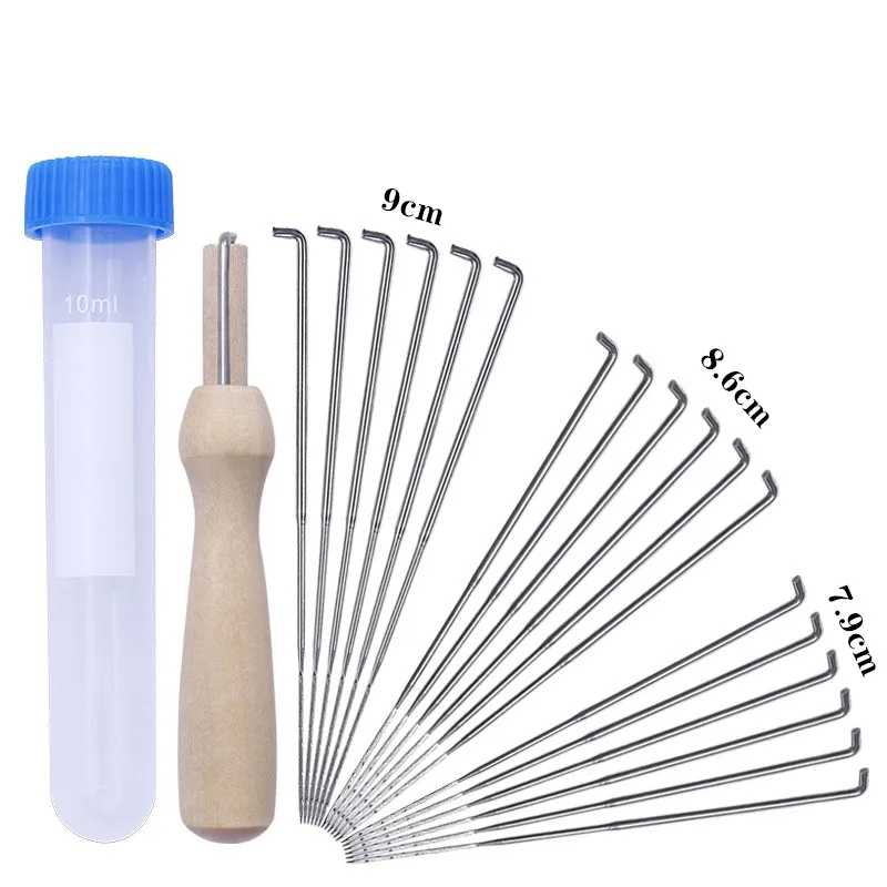 18 шт валяния Комплекты Игл шерстяной фетр рябое иглы Набор Сделай Сам