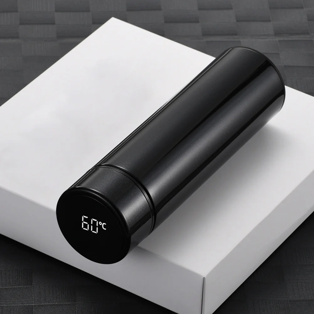 

500ML Vacuum Insulation Cup LED Temperature Display Travel Cup Tea Cup Office Cup Winter Insulation