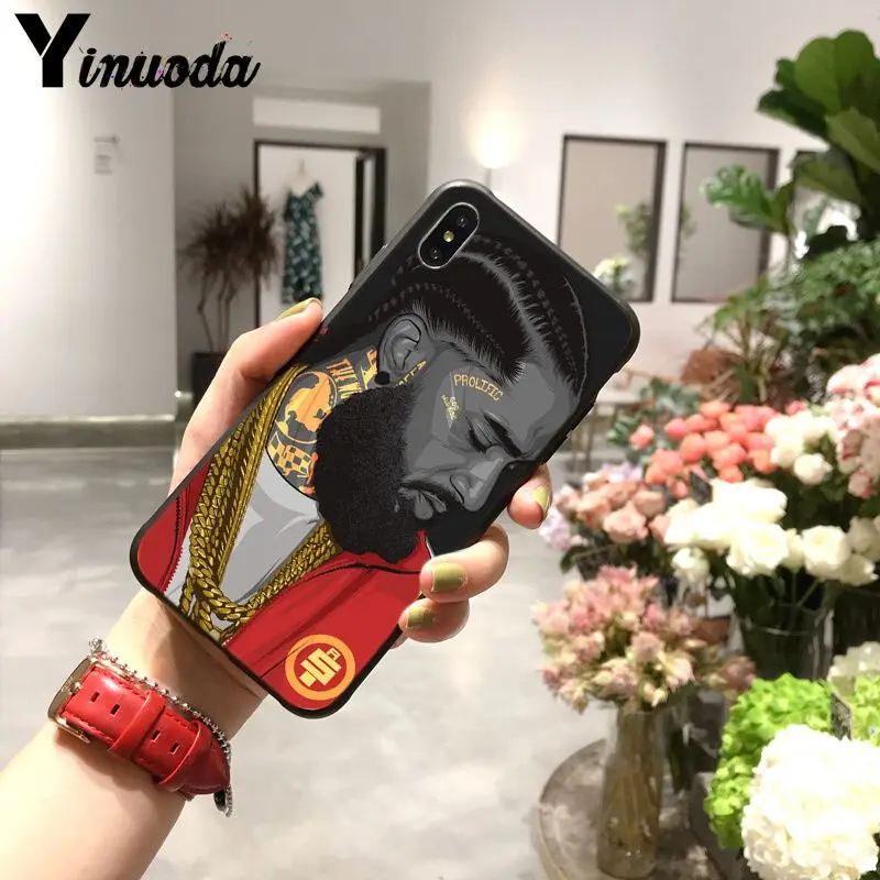 Yinuoda Рэппер Nipsey Hussle Coque Shell чехол для телефона Apple iPhone 8 7 6S Plus X XS MAX 5 5S SE XR 11pro max мобильный чехол - Цвет: A12