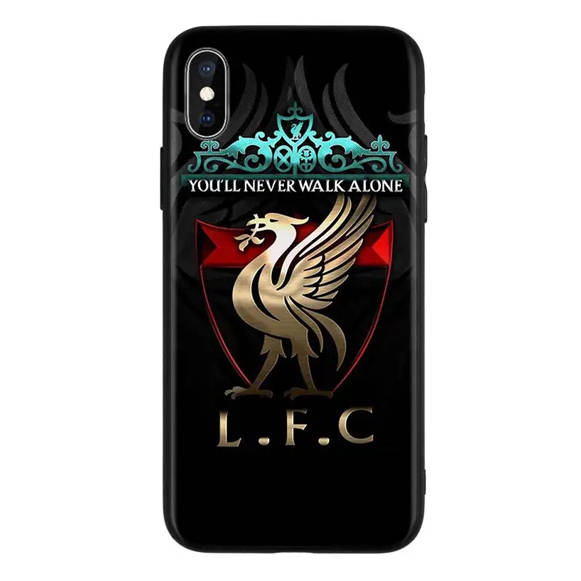 Популярный черный чехол Liverpool Club для Apple iPhone 11 Pro XR 7 8 6 6S Plus X XS MAX 5 5S SE Мягкий силиконовый чехол из ТПУ для телефона - Цвет: BD277-10