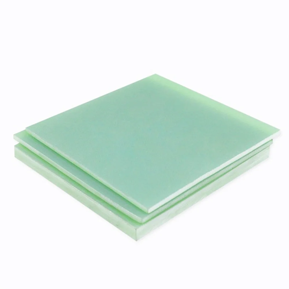 Fr4 Epoxy Plate Glass fiber Board Light Green Zero Cut Resin Insulation Electrician Template High Temperature Resistance | Инструменты