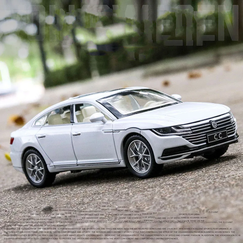 Diecast Model Car CC 1:32 Metal Alloy High Simulation Cars Lights Boys Toys Vehicles Gifts For Kids Children