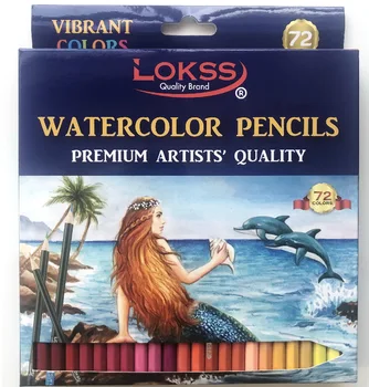 

Painting Water-Based Colored Lead Professional Adult Iron Box Drawing Stationery 72-Color Water-Based Colored Pencil