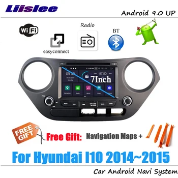 

Liislee Android 9 4+32G For Hyundai I10 2014~2015 Stereo Car Radio Video Carplay GPS Navi Map Navigation System Multimedia