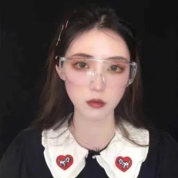 

Plastic Dustproof Anti-fog Goggles High-definition Transparent Closed Unisex Glasses Windproof Men Women Eye Protector