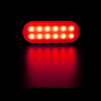 

10pcs 12V 36W 12LED Red Truck Motorcycle Car Off-road Vehicle Urgent Light Fog Lamp Signal Light