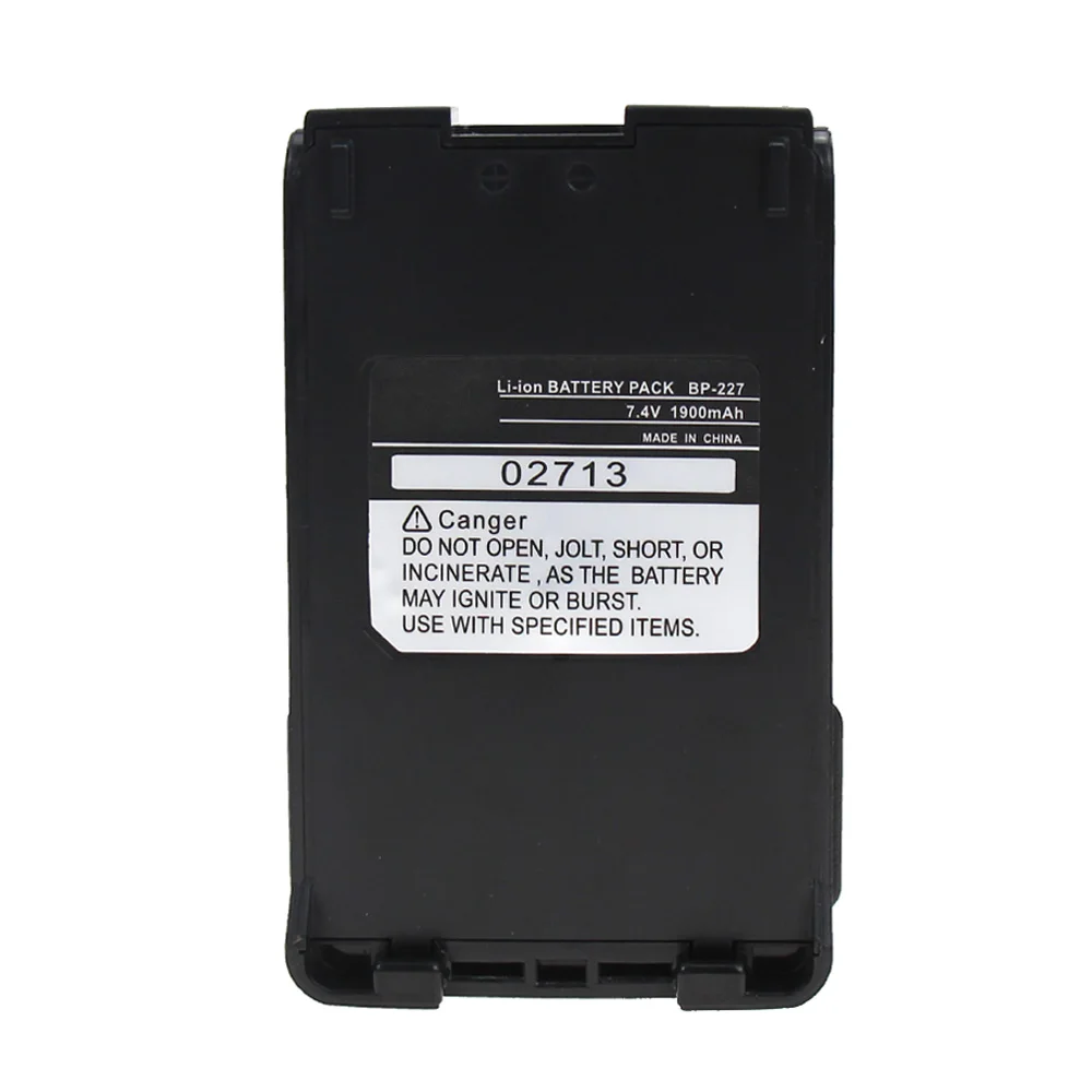 10X Replacement for Icom BP 227 Battery Compatible with Icom BP 227 BP 227Li Two Way 3