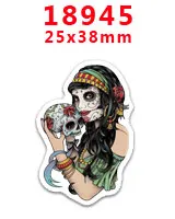 30 шт мультфильм персонаж плоское украшение из смолы PR 18446 - Цвет: 18945
