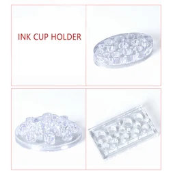 1pcs Ink cup holder&ring shelf Permanent makeup Tattoo pigment cup accessories cosmetics supplies  free shipping