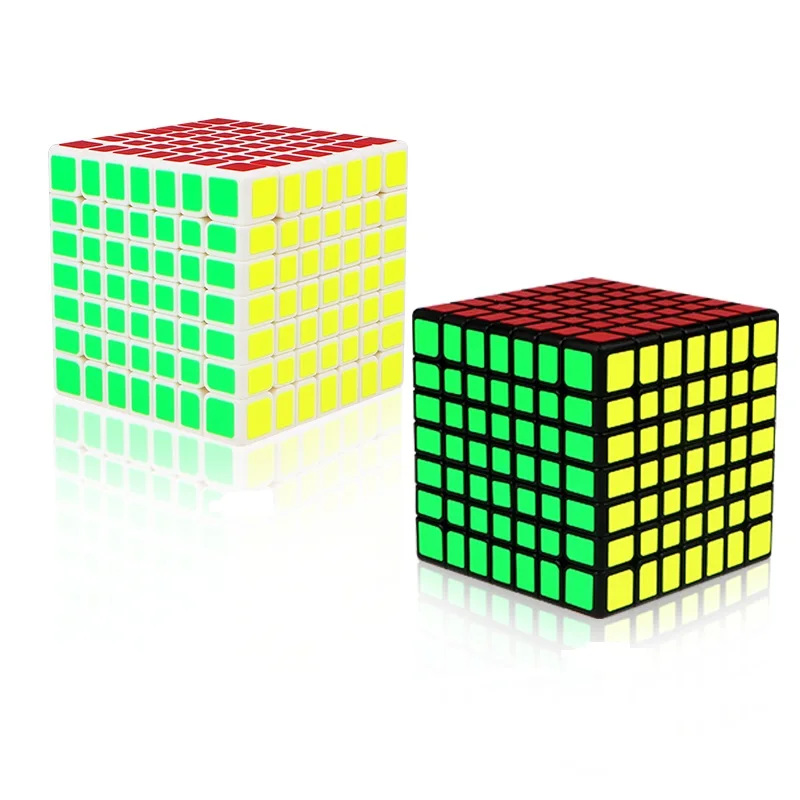 Оригинальная детская головоломка кубик горячая Распродажа Qiyi QiXing 7x7x7 без наклеек