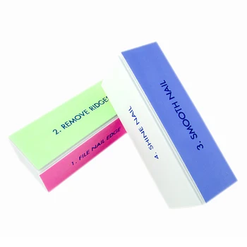 

Professional 4 in 1 Nail Art Buffer Sanding File Block Pedicure Manicure Buffing Sanding Polish Makeup Beauty Tools