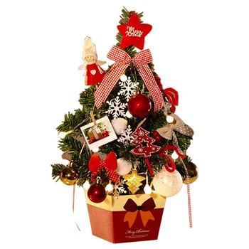 

Promotion--Christmas Decoration Tree Desktop Mini Tree 45CM Christmas Tree Decoration Tree Pendant Decoration