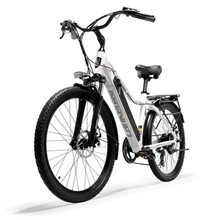 Моторный велосипед литиевая батарея мопед для взрослых 26 дюймов город вместо ходьба электрический автомобиль