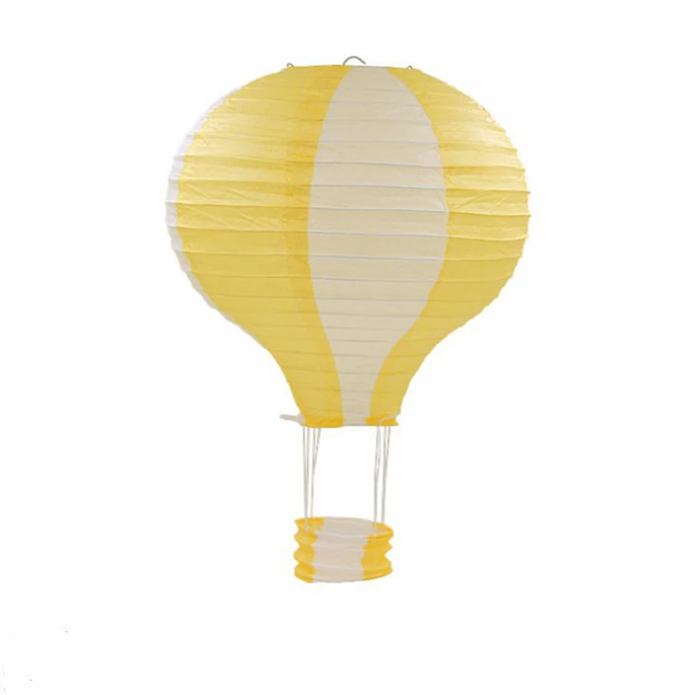 Yellow plus white 10 дюймов, декор для свадьбы, дня рождения, воздушный шар, бумажный фонарь, Рождественский фестиваль, декор для бара, сделай сам, подвесной воздушный шар, фонарь - Цвет: Yellow plus white