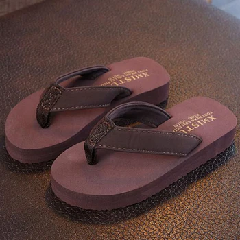 

ZK26 Fashion Comfortable Casual Sandals Women Home ShoesFlat soft bottom Children Slippers