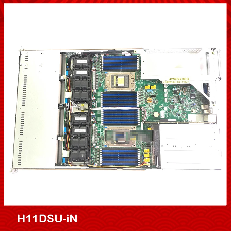 

For Supermicro H11DSU-iN Motherboard AMD For Ruilong Server Quasi-system A+ Server 1123US-TN10RT