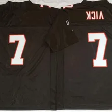 Мужская футболка с вышитым логотипом Майкл Вик 7 черная футболка для средней школы