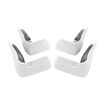 

4Pcs Car White Mud Flaps Mudguards Splash Guards Fender for 2018 2019 2020 Honda Accord Sedan 10Th Generation