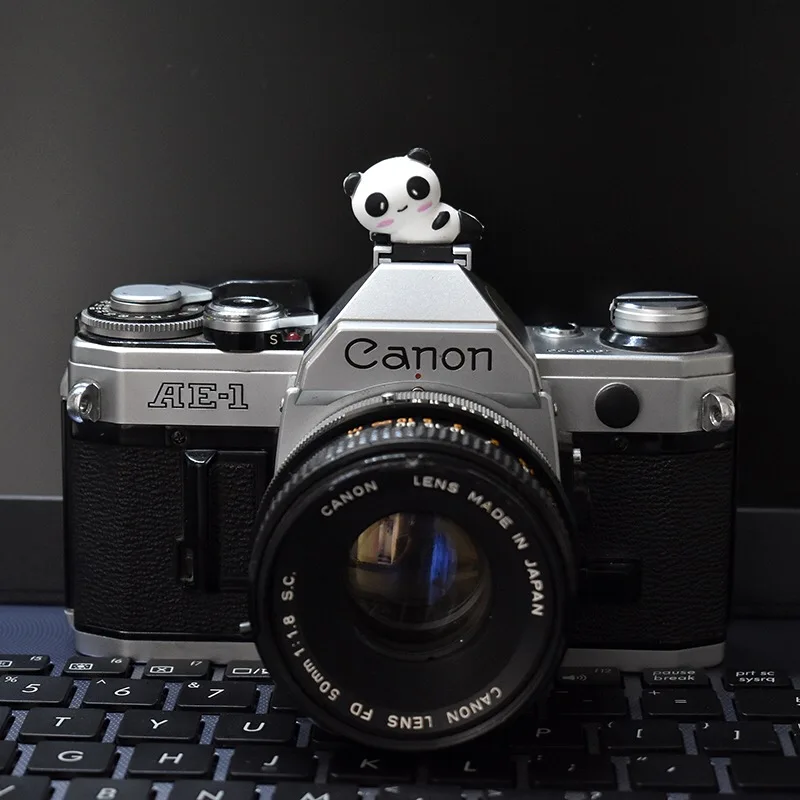 Камера горячий башмак мультфильм Защитная крышка панда для canon 5DIV EOSR nikon D850 D800 sony A7R4 A7R3 fuji xt3 xt30 xt20
