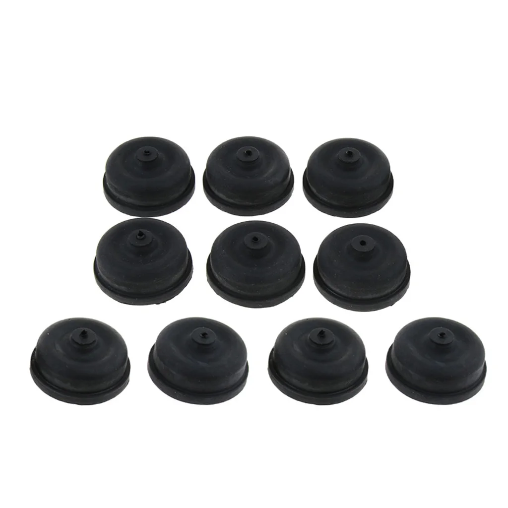 10 Count Fish Pond Aquarium Air Pump EPDM Gasket Diaphragm Parts 