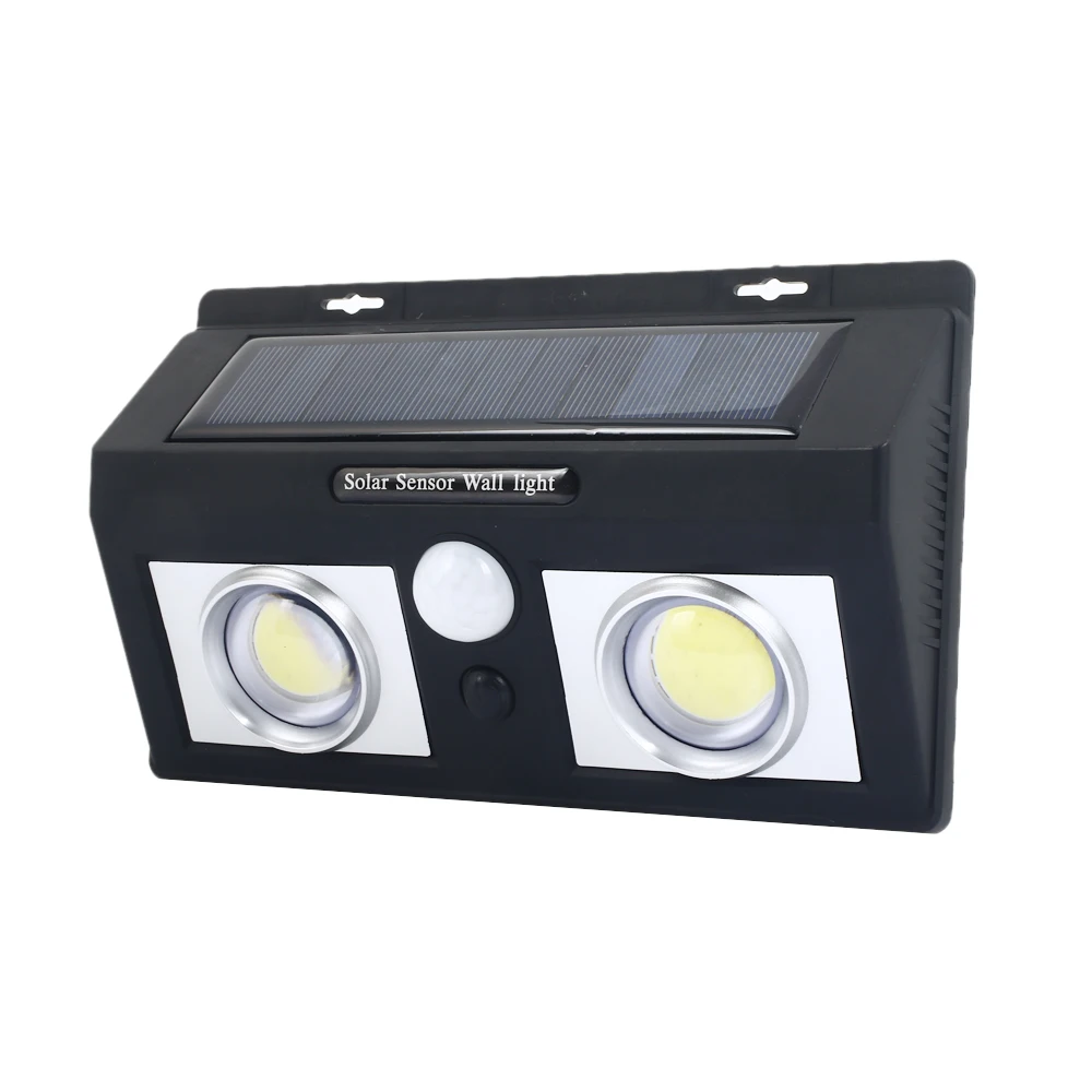 COB 60LED солнечный датчик движения водонепроницаемый 8 Вт наружный индукционный светильник садовый светильник домашний настенный светильник уличный светильник дорожка светильник s