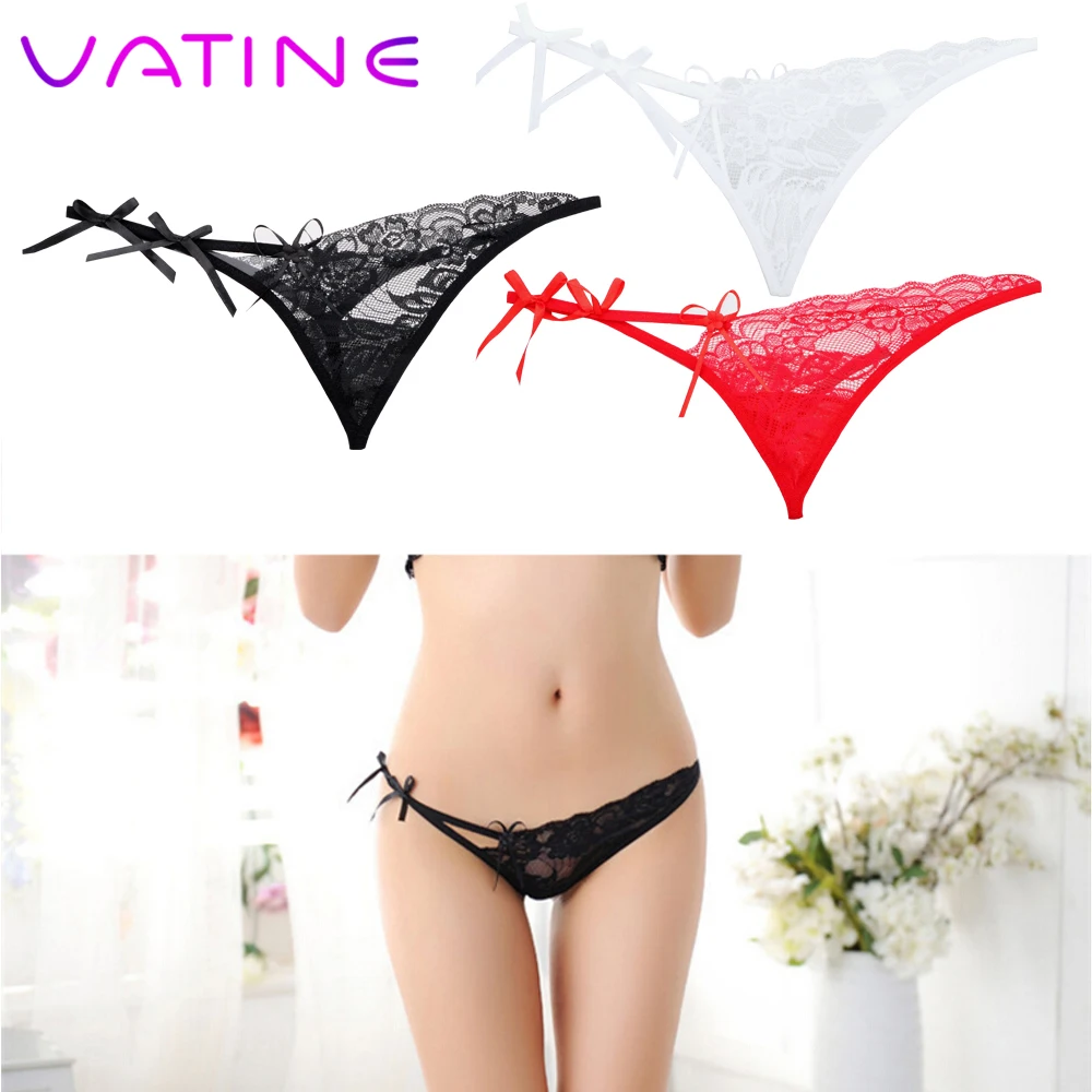 Трусики-стринги VATINE с заниженной талией товары для взрослых женские