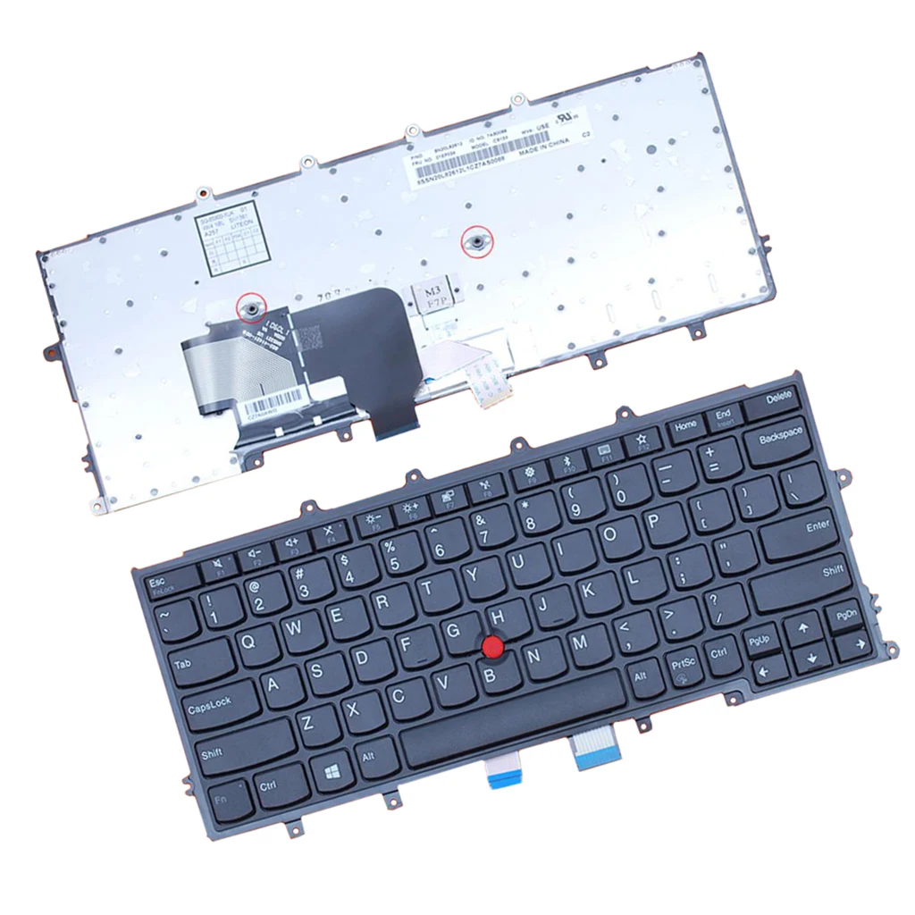 Сменная клавиатура нотубука для ThinkPad Lenovo X250 X260 Ноутбуки ПК клавиатура на замену ремонтируется клавиатура с тензометрический джойстик