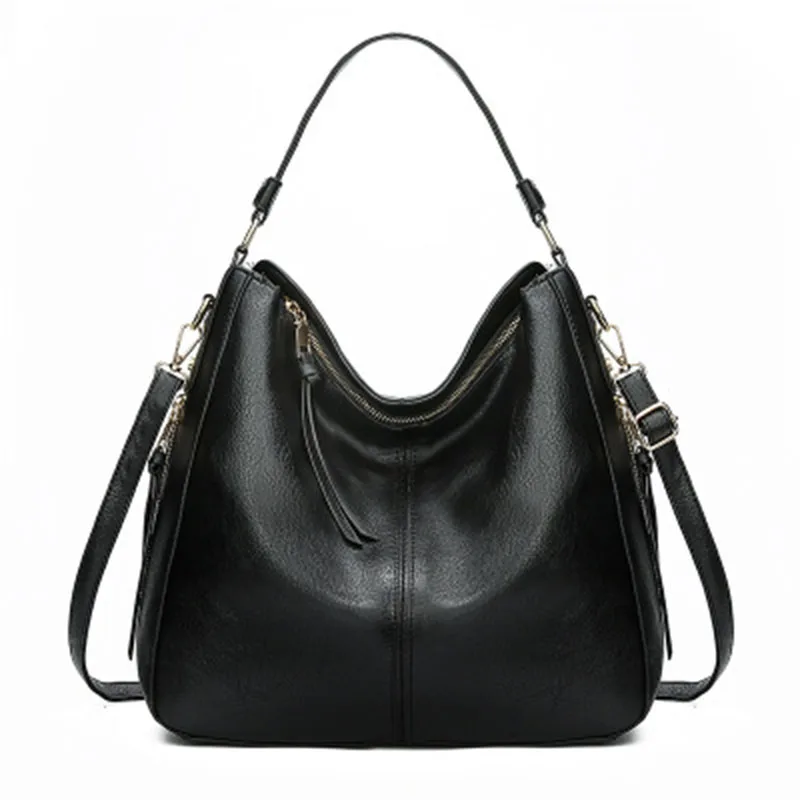 

Women's Purse Leather Handbag Lady Shoulder Bag Cowhide Tote for Women WF 668