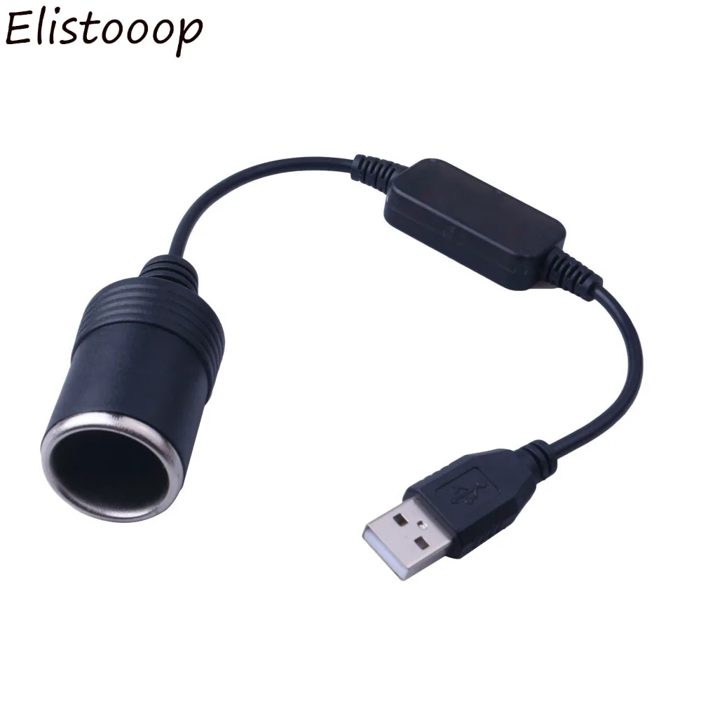 5v 2a Usb To 12v 8w Cigarette Lighter Socket Usb Male To Female