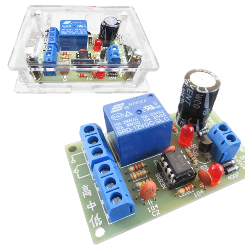 

12V With Shell Liquid Level Controller Sensor Module Water Level Detection Sensor Low Pressure New