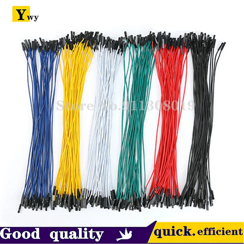 20PCS Color High-end 1P 22awg Soft silicone cable dupont wire ca
