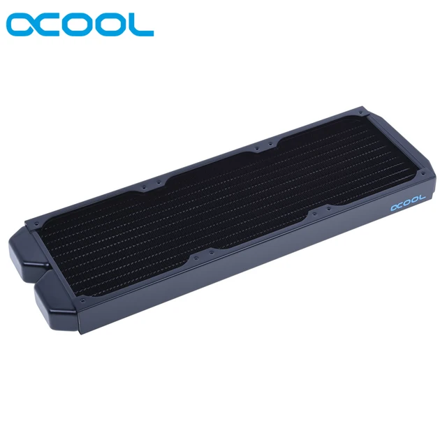 $US $58.40  Alphacool NexXxoS 360mm copper radiator ST30 3*120mm 360mm 30mm thick water cooling radiator comput