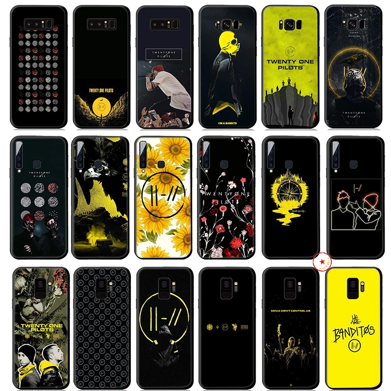 Мягкий силиконовый чехол Twenty One Pilots для samsung Galaxy S10 S10e S9 S8 Plus S7 Edge Note 10 9 8 |