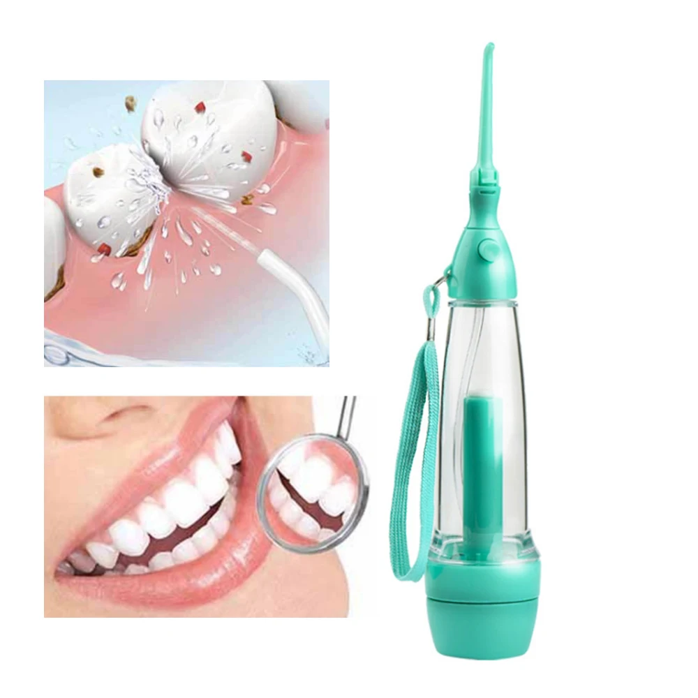 Ручной компактный ороситель для полости рта зубы очищающий, отбеливающий уход за зубами устройство Портативный воды Стоматологическая Вода отбеливание при чистке зубов инструменты для ухода за глазами - Цвет: green 95ml