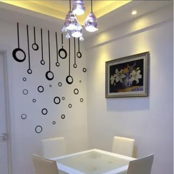 

Creative Wall Stickers Colorful Wall Decals Beautiful Fridge Stickers Modern Wall Art Decorations Home Diy Wallpaper Mural W