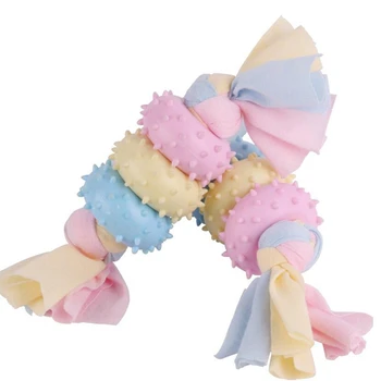

2Pcs Pets Toothbrush Toy Dog Pet Cat Chewing Training Toy Small Dog Cleaning Teeth Stick Oral Care Cleaning Supplies Dog