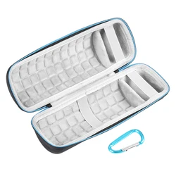 Durable EVA Outdoor Travel Protective Carrying Case for Portable Bluetooth Speaker (Black)