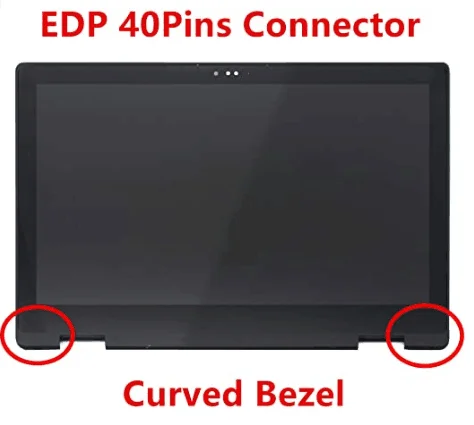 

15.6"B156HAB01.0 LP156WF7(SP)(EC) FullHD 1920x1080 IPS LCD Display Touch Screen Digitizer Assembly for Dell Inspiron 15 P58F