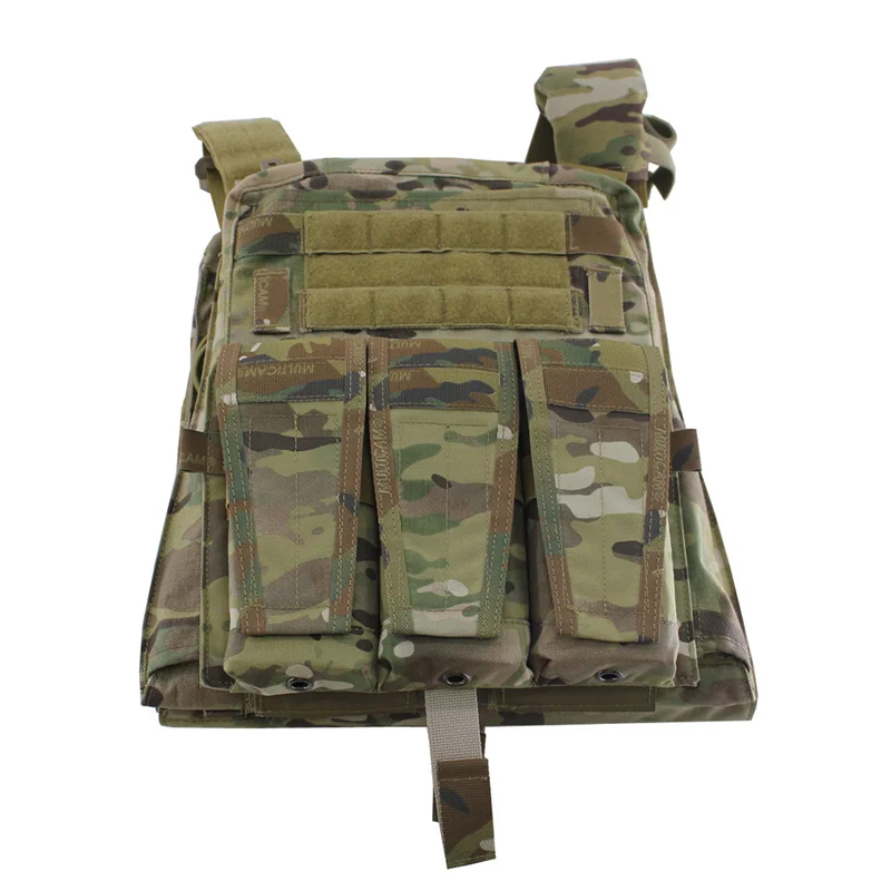 TMC Tactical Mag Pouch  Multicam Triad M4 Magazine Pouch Airsoft for Tactical Vest AVS JPC Vest Molle Front Panel