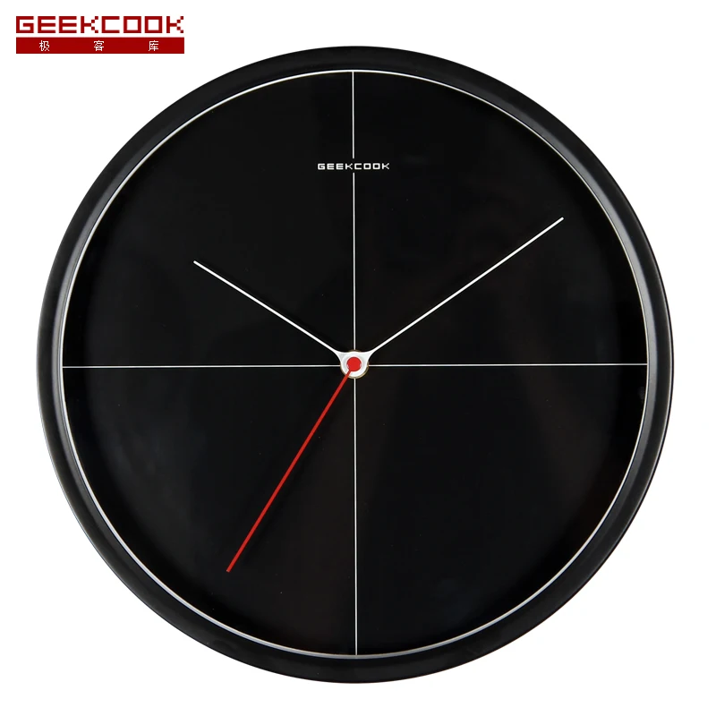 

Large Metal Wall Clock Silent 12 Inch Bedroom Living Room Clocks Wall Watch Home Decor Modern Design Digital Wall Clock Brief