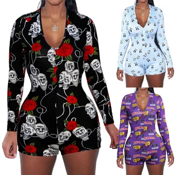 

2020 Women Jumpsuit Romper Trousers Bodycon Playsuit Clubwear Shorts Party Pants
