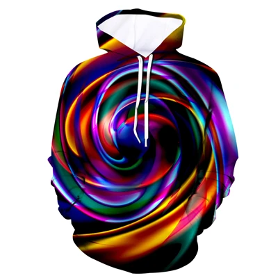 ZLC-DL-JH262 Крутая пара костюм гипноз Swirl 3D Толстовка мужская мода большой размер спандекс спортивный костюм хип хоп пуловер геометрический 3D печать - Цвет: ZLC-DL-JH262