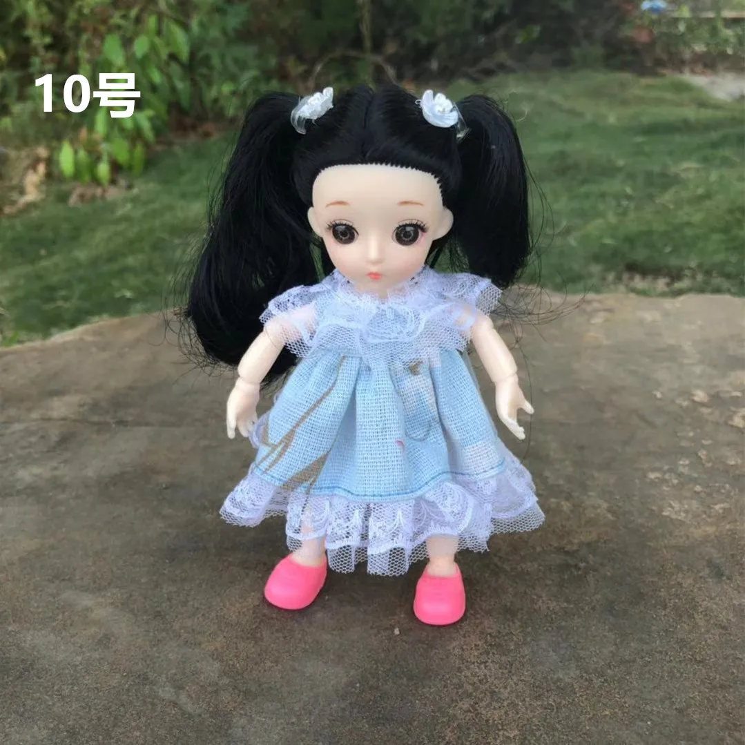 1/8 Bjd кукла Китайский костюм кукла с одеждой 13 шарниров 16 см детская кукла DIY игрушка девочка игрушки для детей подарок шар шарнирная кукла - Цвет: 10