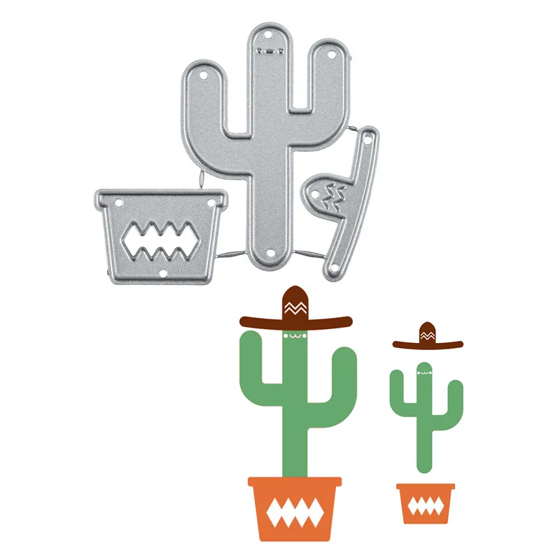 Кокороса суккулентные растения металлические режущие штампы Euphorbia Tirucalli для