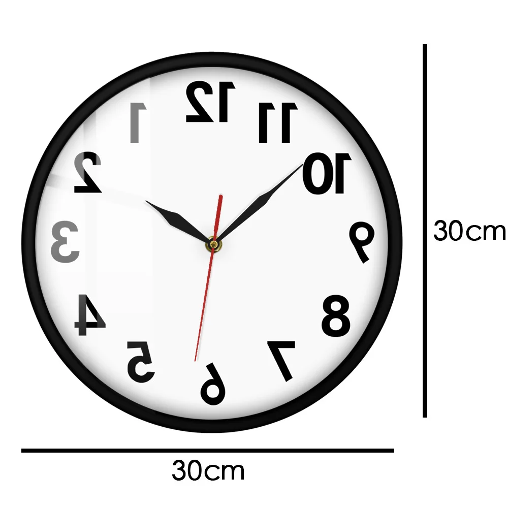 H64768f36b2bf435f8c9dfb619aa7a2adO - Backwards Clock