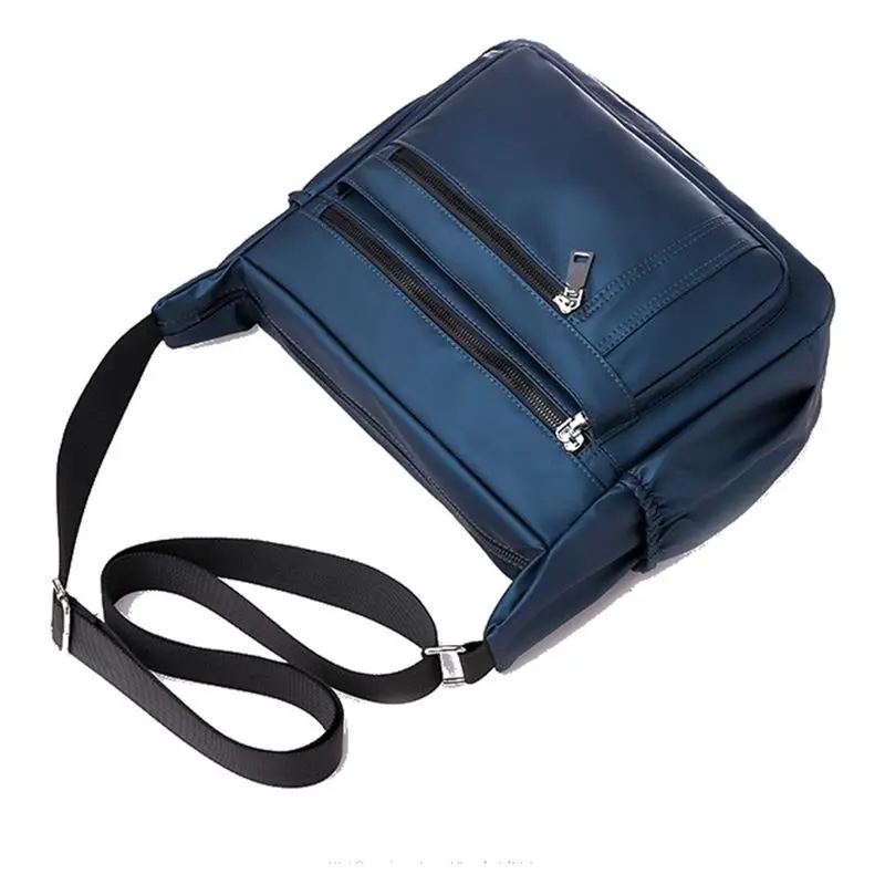 Baigou/новая стильная мужская сумка в Корейском стиле, повседневная водонепроницаемая сумка из ткани Оксфорд, портативная вместительная мужская сумка на плечо